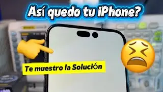 Soluci&oacute;n Definitiva Pantalla verde blanco iPhone 14 Pro Max 
