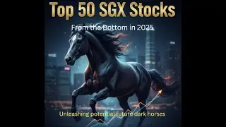 The Top 50 SGX Stocks From TheBottom By Perf% in 2025