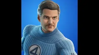Fortnite Reed Richards Skin  -   1st Ever Round   -   Reload Squid Map  -  Gameplay