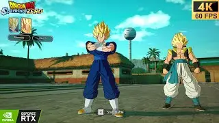 Vegito & Gogeta VS Mission 100 ( Part 1 ), Dragon Ball Sparking Zero, 4K 60FPS.