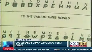 FBI: Private citizens solve cipher attributed to &lsquo;Zodiac Killer&rsquo;