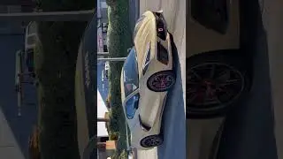 Corvette C8 wrapped in Vicrez Vinyl 24k gold vzv10269 ✨