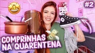 COMPRINHAS NA QUARENTENA #2 | UTILIDADES DOMÉSTICAS, MAKE, ROUPAS