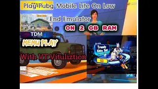 Pubg Mobile Lite In |MEMU Play| 2GB RAM| No Graphic Card Needed|