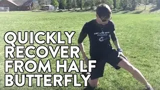 How goalies quickly recover from 1/2 butterfly
