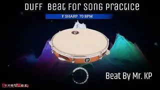 Duff Background Music | Tape Loop | F Sharp   70 Bpm  | Best  Practice duff pattern