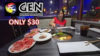 AYCE Korean BBQ at Gen's BBQ House, Only $30