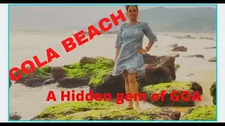 Cola Beach & The Blue Lagoon🏖️🏖️🏖️.    #hiddenbeachofgoa #axomiyavlogger