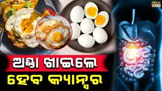 ଅଣ୍ଡା ଖାଇଲେ ହେବ କ୍ୟାନ୍ସର #Egg #cancer #Health #odishanews #birajanews
