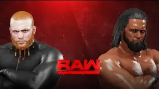 WWE RAW. 15 Elimination. 1 Lap. 16 Fight. Ba-Boom vs. Abha