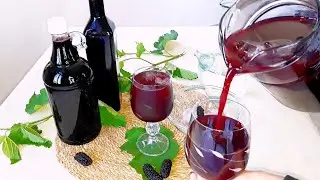 شراب التوت الشامي المركّز وكيفية حفظه لسنوات بدون براد