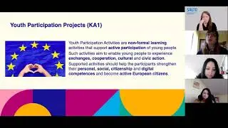 New Erasmus+ Youth. YOUTH PARTICIPATION PROJECTS.