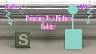 Painting On a Picture Holder