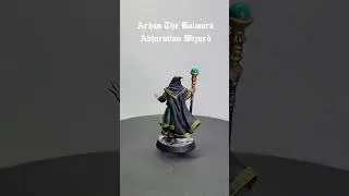 Galaad Wizard #shorts #miniature #mini #painting #character #showcase #practice #dnd #5e