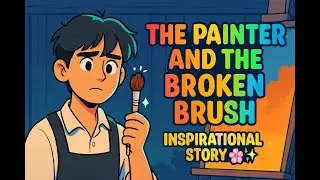 The Painter and the Broken Brush | Inspirational Story 🎨🖌️✨