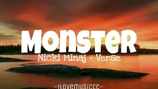 Nicki Minaj - Monster [Verse - Lyrics]