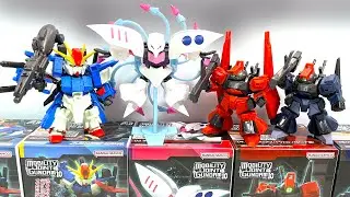モビリティジョイントガンダム Vol.10 全８種 開封 MOBILITY JOINT GUNDAM ZZガンダム キュベレイ リック・ディアス（クワトロ・バジーナ機）食玩 candy toys
