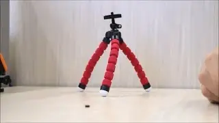 Flexible Octopus Leg Tripod. Штатив для легких камер.