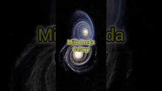 Milkomeda Galaxy🌌☠️ #space #universe #milkomeda #milkyway #andromeda #nasa #edit #viral #science