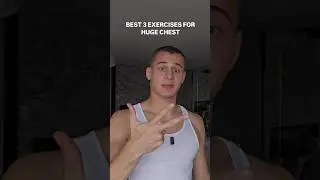 Top 3 chest exercises you NEED 🏆#chestworkout #chestday #pecs #upperchest #benchpress #inclinebench