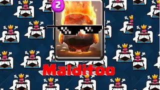 Espirito de fogo MALDITO!  /Clash Royale/