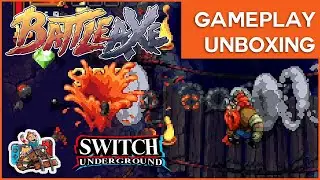 Battle Axe Gameplay and Kickstarter Backer Unboxing on the Nintendo Switch