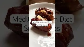 Walnut Stuffed Dates - The Best Mediterranean Diet Snack (Healthy Snack!) #shorts