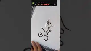 Name mehendi designs 😍#trending #henna #viral #art #design #mehandi #mehndi#shorts