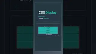 CSS display Property