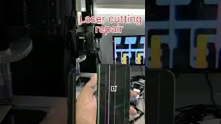 Green Line display repair by🖍️ laser treatment