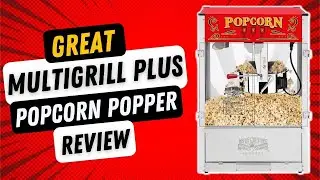 Great Northern Popcorn 6222 GNP 16 Oz. Top 4-in-1 MultiGrill Plus, 16 Ounce Review