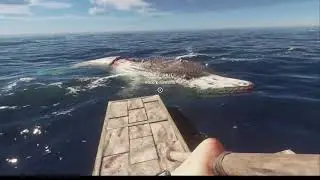 Stranded Deep Boss Fight #3 - The Meg(alodon)