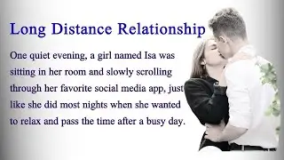 Long Distance Relationship || Learn English Through Story || English story listening