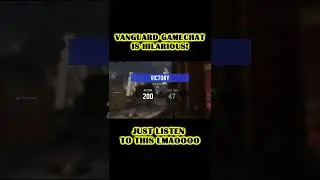 VANGUARD GAMECHAT IS HILARIOUS! #shorts #CallofDuty #Vanguard #trashtalk #VanguardSniping