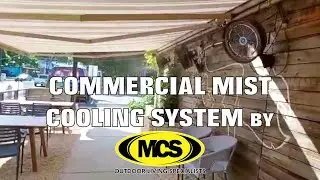 Commercial Mist Cooling System by MCS Austin