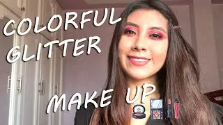 DELINEADO CON GLITTER // MAKE UP TUTORIAL // ~Lesly Rose~
