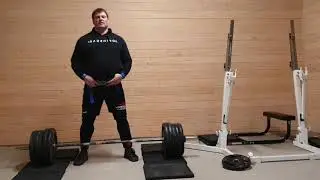 Тренировка становой тяги Big Z в гараже