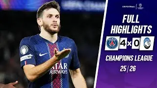 PSG vs Atalanta 4-0 &bull; Highlights & Goals - 2025