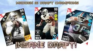 86 OVERALL DRAFT CHAMPIONS! BEST MADDEN 16 DRAFT EVER ON YOUTUBE?!?