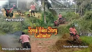 CULTIVATOR PRO QUIP ROVER 1350 Membawa Peralatan kerja menggunakan Gerobak