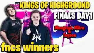Mongraal Wins Fortnite FNCS Grand Finals EU (Day1)