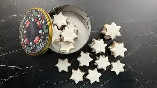 Zimtsterne (German Cinnamon Stars)