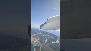 Departure from Split airport in Croatia with Croatian Air #planespotting #airport