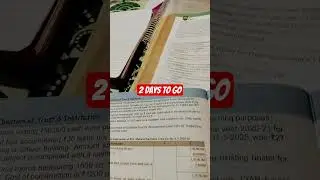 #cafinaldt #cafinal #sep25 #sept25exams #castudents 2 days to go