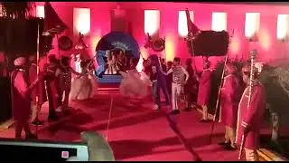 Destination Wedding in Bridal entry at jaipur  call Sunny Marjss 9799490748 www.sunnymarjss.com