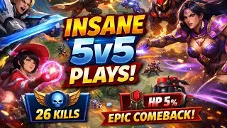MVP Performance in Mobile Legends 5v5 😱 | Carry Gameplay MLBB