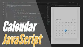 Code with me: JavaScript making a Calendar