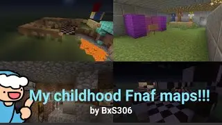 Checking out my old fnaf maps i made when i was a kid