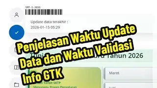 Explanation of Data Update Time and GTK Info Validation Time