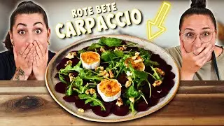 Beetroot carpaccio &ndash; the quick & elegant autumn appetizer! 😍